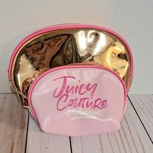 Juicy Couture Los Angeles Set of 2 Cosmetic Cases